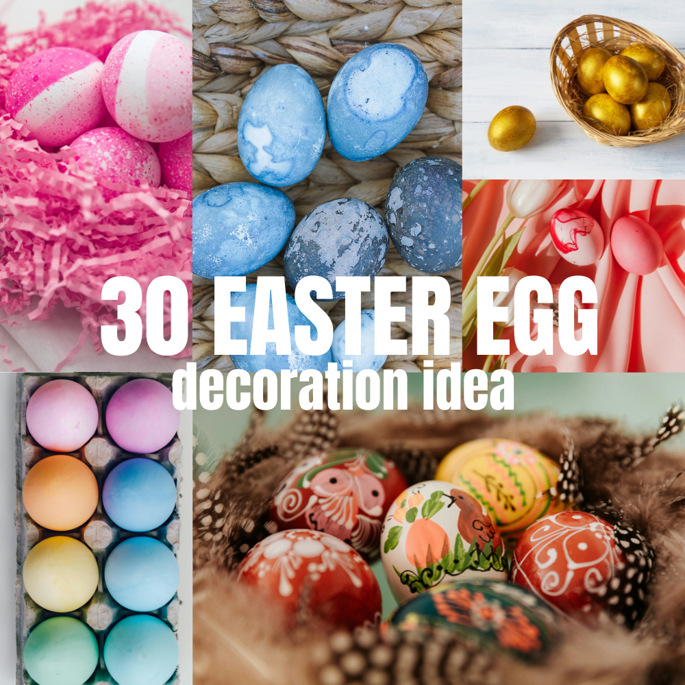 🐰35 easter egg decoration tips🐰